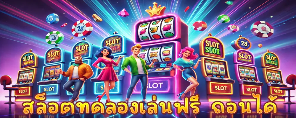 สล็อตทดลองเล่นฟรี ถอนได้
