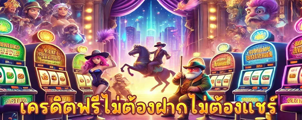 เครดิตฟรีไม่ต้องฝากไม่ต้องแชร์